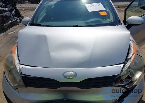 2013 Kia Rio Lx from USA, damaged, VIN KNADM5A34D6221581